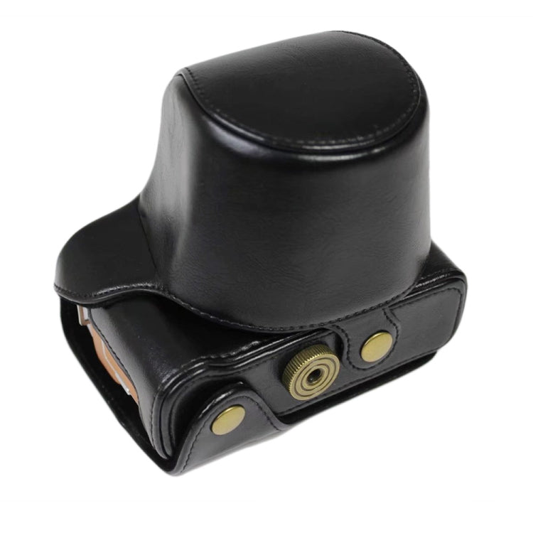 Étui intégral en cuir PU avec bandoulière pour appareil photo FUJIFILM X-A7 / X-A20 (objectif 15-55 mm), pour FUJI X-A7