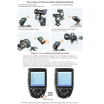 Déclencheur de flash sans fil TTL Godox Xpro-S pour Sony, Xpro-S pour Sony