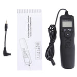 Télécommande numérique RST-7002 avec écran LCD, intervalomètre, déclencheur et câble C8 pour appareils photo CANON 1D/1DS/50D/40D/30D/20D/10D/5D/7D, RST-7002
