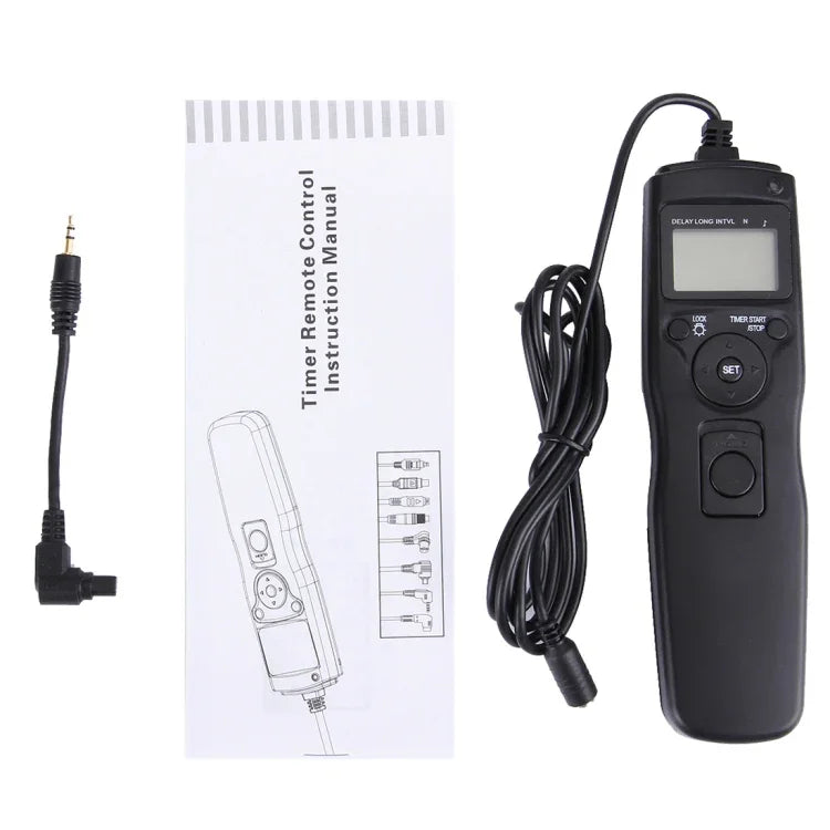 Télécommande numérique RST-7002 avec écran LCD, intervalomètre, déclencheur et câble C8 pour appareils photo CANON 1D/1DS/50D/40D/30D/20D/10D/5D/7D, RST-7002