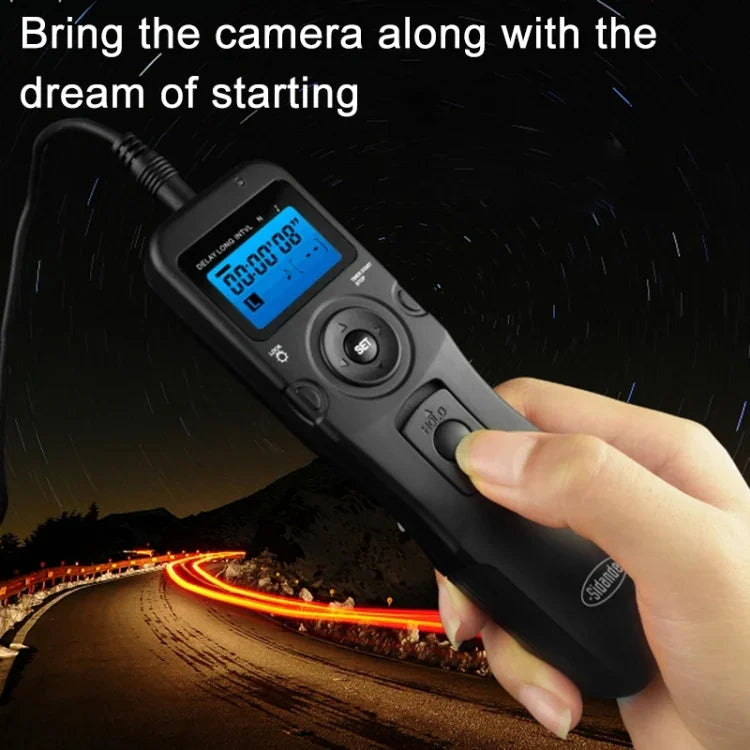 Télécommande numérique RST-7002 avec écran LCD, intervalomètre, déclencheur et câble C8 pour appareils photo CANON 1D/1DS/50D/40D/30D/20D/10D/5D/7D, RST-7002