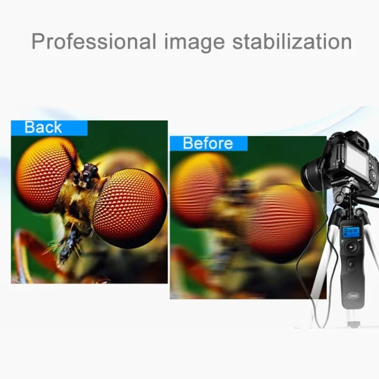 Télécommande numérique RST-7002 avec écran LCD, intervalomètre, déclencheur et câble C8 pour appareils photo CANON 1D/1DS/50D/40D/30D/20D/10D/5D/7D, RST-7002