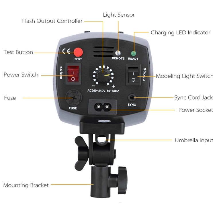 Flash de studio Godox K-180A Mini Master 180 Ws, K-180A