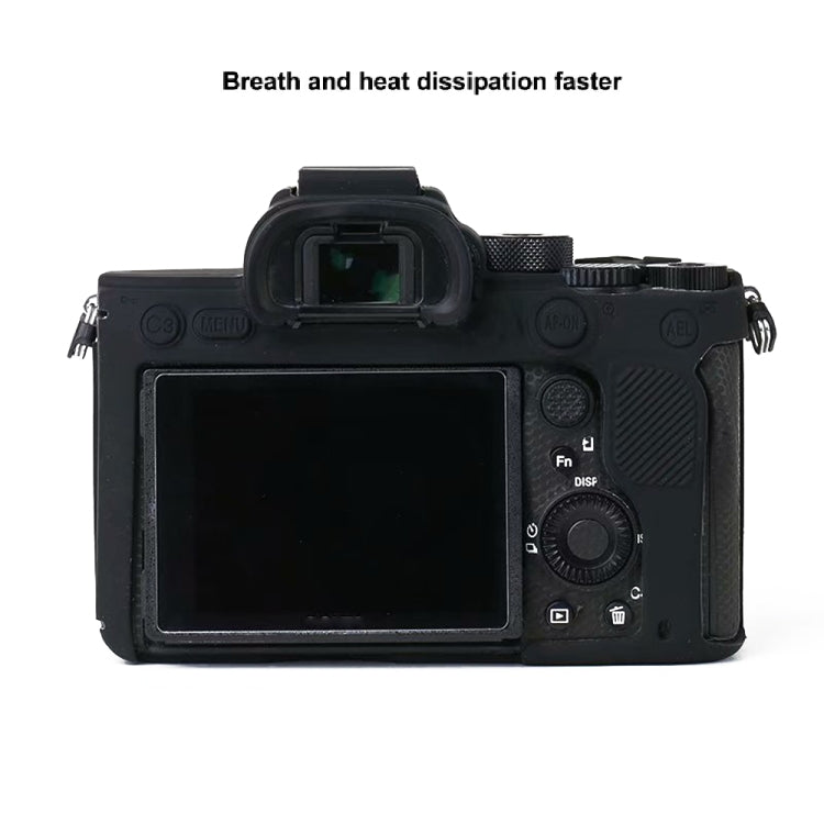 Étui de protection en silicone souple pour Sony A7R4, pour Sony A7R4