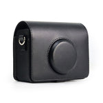 Étui rétro en cuir PU avec bandoulière pour appareil photo FUJIFILM instax mini Evo.