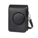 Étui vertical en cuir PU avec bandoulière pour appareil photo FUJIFILM instax mini Evo.