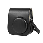 Étui en cuir uni intégral pour appareil photo FUJIFILM Instax mini 11, avec bandoulière