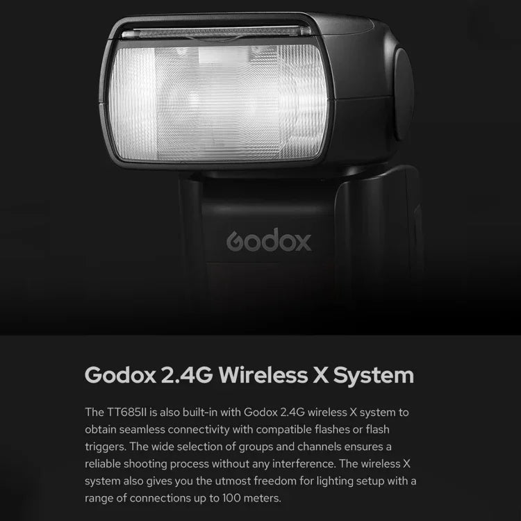 Flash Godox TT685II-S 2,4 GHz sans fil TTL HSS 1/8000 s pour Sony, TT685II-S pour Sony