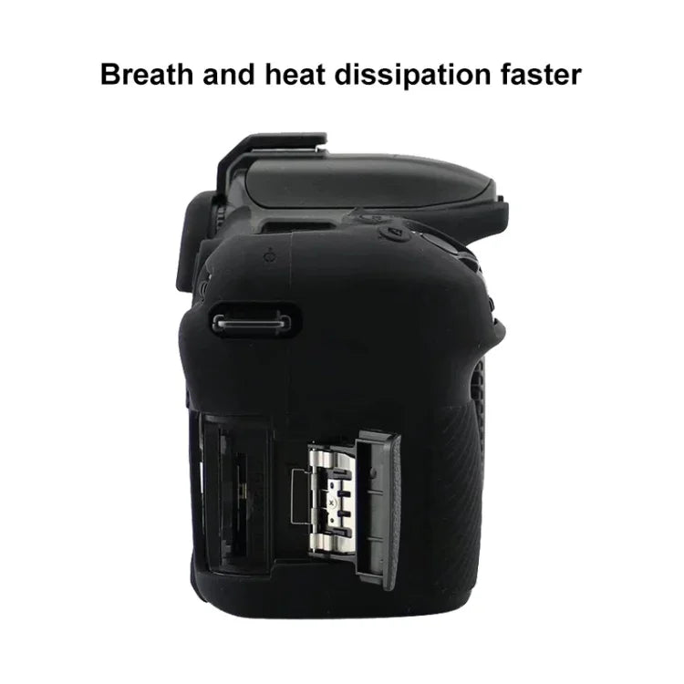 Étui de protection en silicone souple pour Nikon D7500