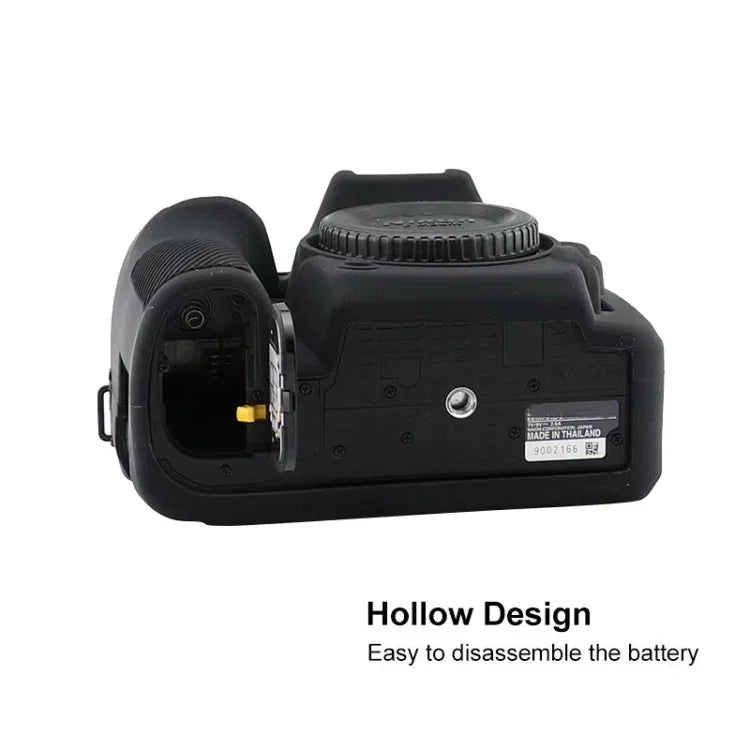 Étui de protection en silicone souple pour Nikon D7500