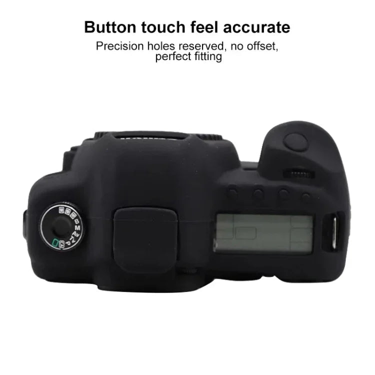 Étui de protection en silicone souple pour Canon EOS 5D Mark II, pour Canon EOS 5D Mark II