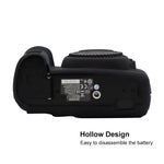 Étui de protection en silicone souple pour Canon EOS 5D Mark II, pour Canon EOS 5D Mark II