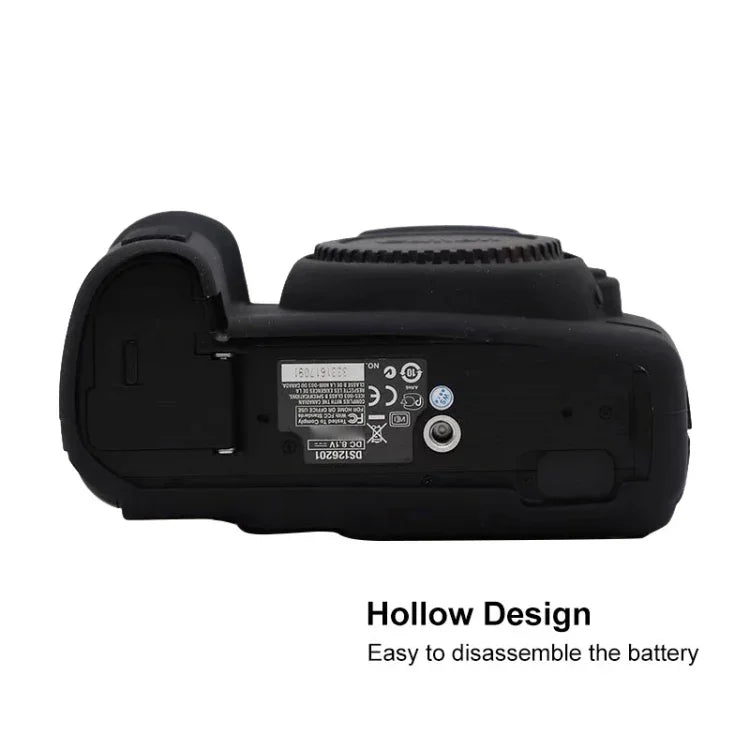 Étui de protection en silicone souple pour Canon EOS 5D Mark II, pour Canon EOS 5D Mark II