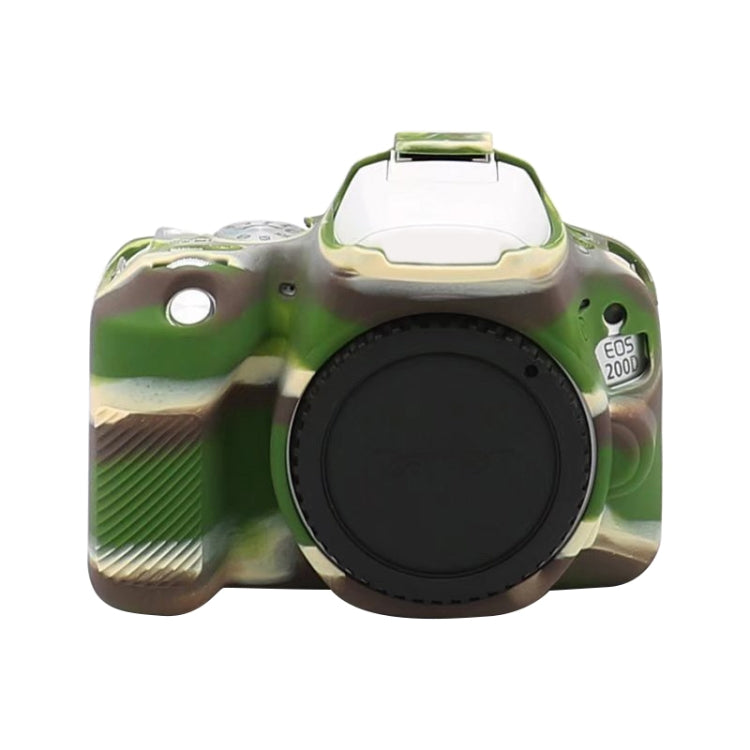 Étui de protection en silicone souple pour Canon EOS 200D / EOS 200D Mark II, pour Canon EOS 200D, pour Canon EOS 200D / EOS 200D Mark II