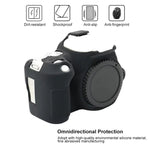 Étui de protection en silicone souple pour Canon EOS 200D / EOS 200D Mark II, pour Canon EOS 200D, pour Canon EOS 200D / EOS 200D Mark II