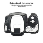 Étui de protection en silicone souple pour Canon EOS 200D / EOS 200D Mark II, pour Canon EOS 200D, pour Canon EOS 200D / EOS 200D Mark II
