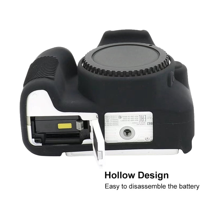 Étui de protection en silicone souple pour Canon EOS 200D / EOS 200D Mark II, pour Canon EOS 200D, pour Canon EOS 200D / EOS 200D Mark II