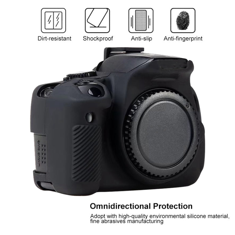 Étui de protection souple en silicone pour Canon EOS 600D