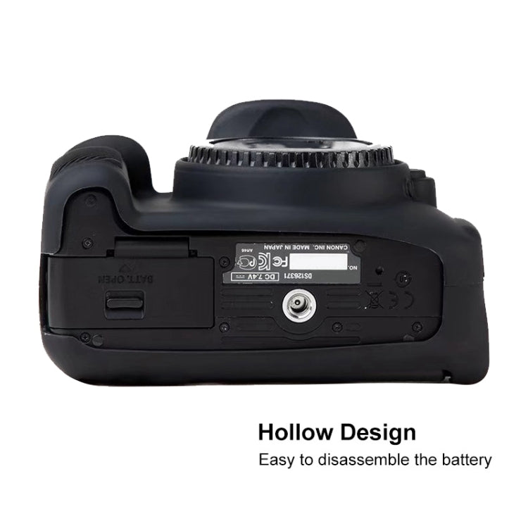 Étui de protection souple en silicone pour Canon EOS 600D