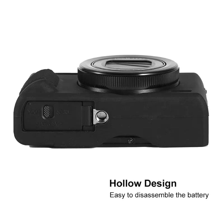 Étui de protection en silicone souple pour Canon PowerShot G7 X Mark III / G7X III / G7X3
