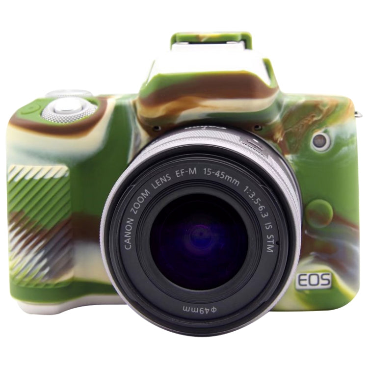 Pour Canon EOS M50 Mark II / M50 II Housse de protection en silicone souple, Pour Canon EOS M50 Mark II, Pour Canon EOS M50 Mark II / M50 II