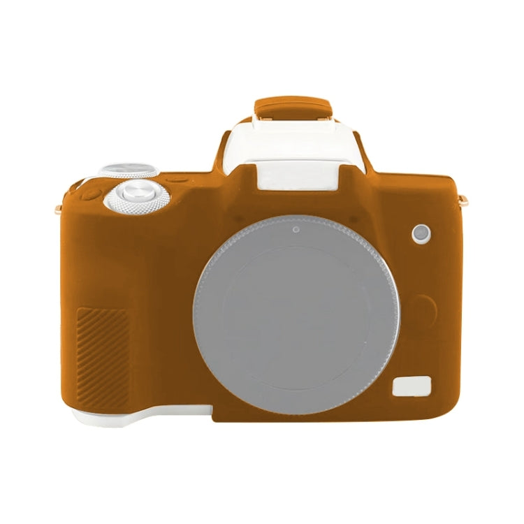 Pour Canon EOS M50 Mark II / M50 II Housse de protection en silicone souple, Pour Canon EOS M50 Mark II, Pour Canon EOS M50 Mark II / M50 II