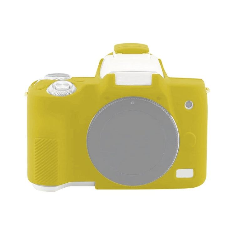 Pour Canon EOS M50 Mark II / M50 II Housse de protection en silicone souple, Pour Canon EOS M50 Mark II, Pour Canon EOS M50 Mark II / M50 II