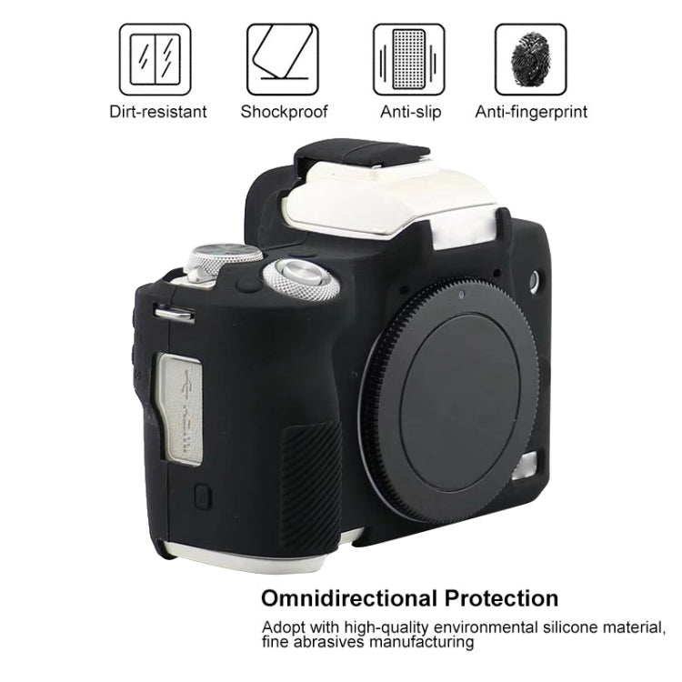 Pour Canon EOS M50 Mark II / M50 II Housse de protection en silicone souple, Pour Canon EOS M50 Mark II, Pour Canon EOS M50 Mark II / M50 II