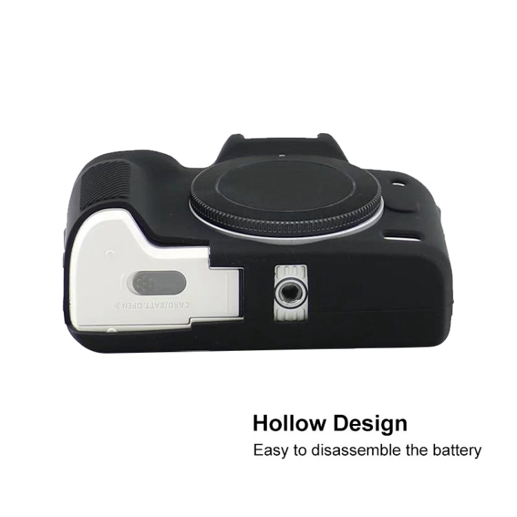 Pour Canon EOS M50 Mark II / M50 II Housse de protection en silicone souple, Pour Canon EOS M50 Mark II, Pour Canon EOS M50 Mark II / M50 II