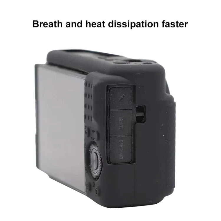 Étui de protection en silicone souple pour Sony ZV-1, pour Sony ZV-1