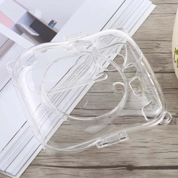 Étui de protection en cristal avec dragonne pour FUJIFILM instax mini 25