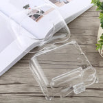 Étui de protection en cristal avec dragonne pour FUJIFILM instax mini 25
