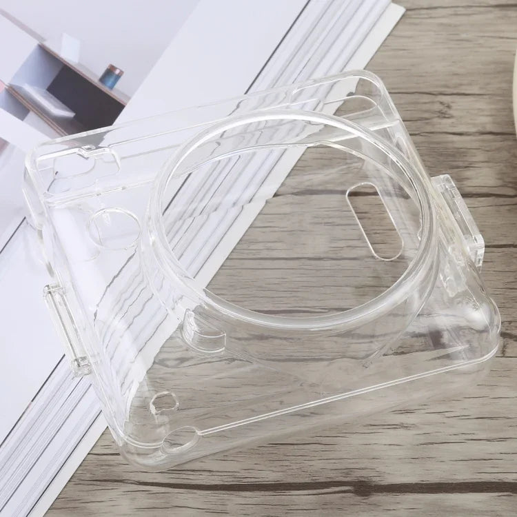 Étui de protection en cristal avec dragonne pour FUJIFILM instax SQUARE SQ6, pour FUJIFILM instax SQ6