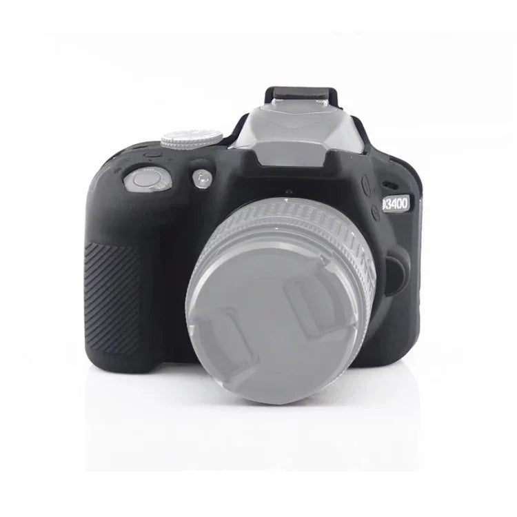 Étui de protection en silicone souple pour Nikon D3400 / D3300