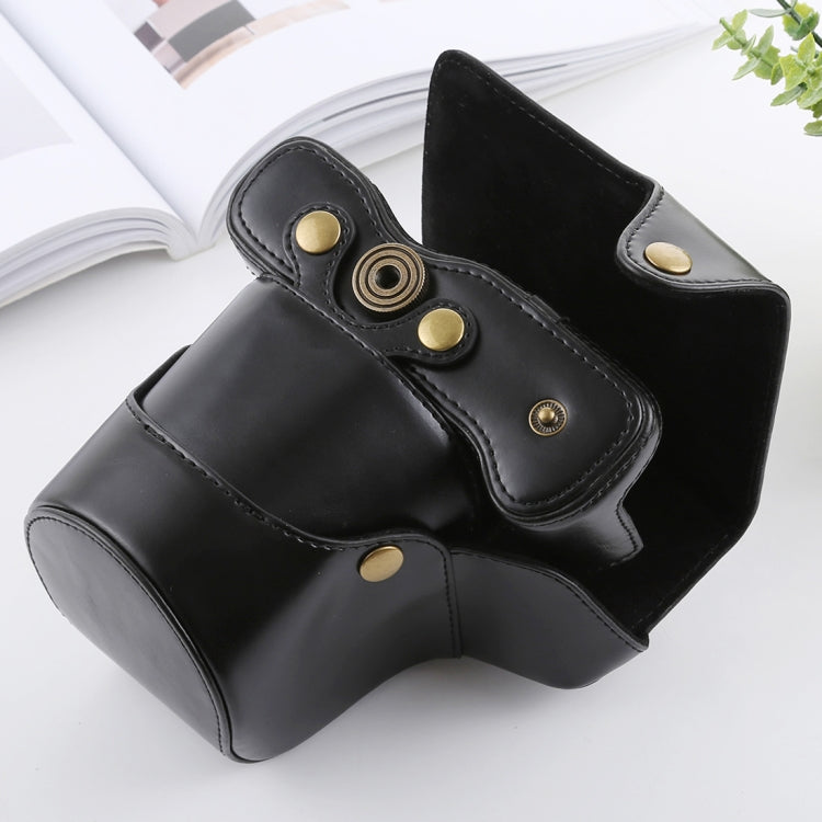 Étui intégral en cuir PU avec bandoulière pour appareil photo FUJIFILM X-T3
