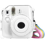 Étui de protection transparent avec dragonne pour FUJIFILM instax mini 9 / mini 8+ / mini 8, pour FUJIFILM instax mini 9