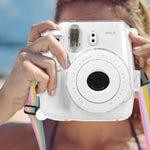 Étui de protection transparent avec dragonne pour FUJIFILM instax mini 9 / mini 8+ / mini 8, pour FUJIFILM instax mini 9