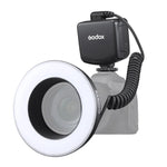 Lampe torche Godox Ring72 Macro Ring à 48 LED avec 8 bagues d'adaptation de tailles différentes, Ring72