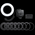 Lampe torche Godox Ring72 Macro Ring à 48 LED avec 8 bagues d'adaptation de tailles différentes, Ring72