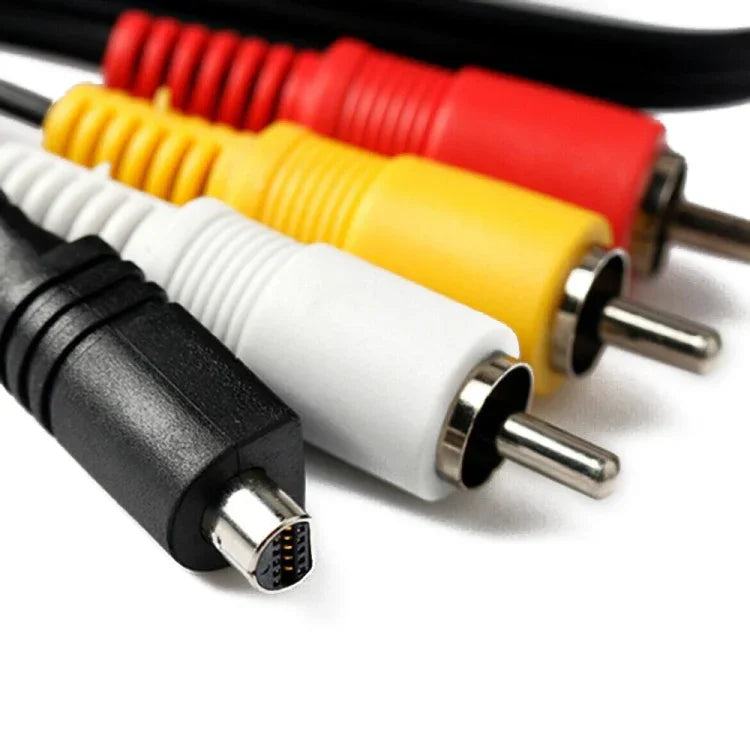 Lot de 10 câbles vidéo AV 10 broches pour caméra Sony VMC-15FS