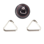 Lot de 10 anneaux triangulaires fendus pour bandoulière d'appareil photo BEXIN ZH-Q, ZH-Q