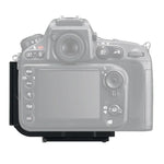 Support de plaque en L à dégagement rapide pour prise de vue verticale, compatible avec Nikon D800 / D800E / D810 et Nikon D800