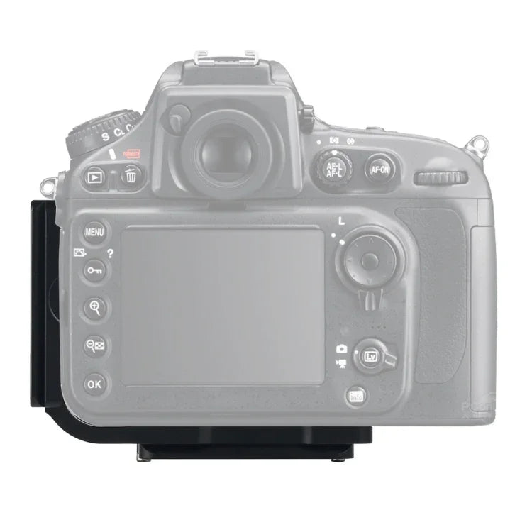 Support de plaque en L à dégagement rapide pour prise de vue verticale, compatible avec Nikon D800 / D800E / D810 et Nikon D800