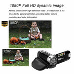 Caméra DV de voyage domestique HD zoom numérique 16X 16 millions de pixels, prise EU, prise EU