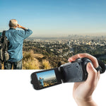 Caméra DV de voyage domestique HD zoom numérique 16X 16 millions de pixels, prise EU, prise EU