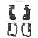 Stabilisateur de cage pour caméra vidéo YELANGU C22-A YLG0334B-A pour Canon EOS R5/R6/R, YLG0334B-A