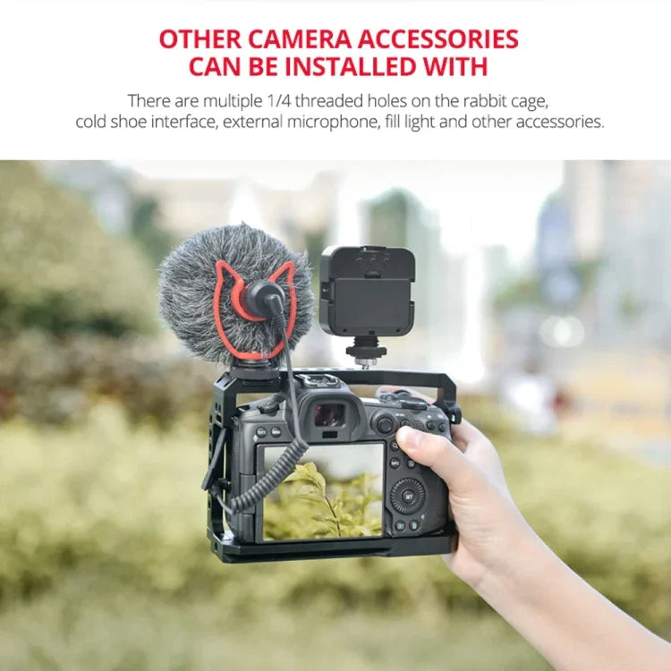 Stabilisateur de cage pour caméra vidéo YELANGU C22-A YLG0334B-A pour Canon EOS R5/R6/R, YLG0334B-A