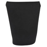 Étui de rangement pour objectif reflex numérique en néoprène épais et antichoc, avec fermeture adhésive. Diamètre : 90 mm, hauteur : 130 mm.