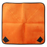Sacoche pliable en tissu épais doublée de velours pour appareil photo reflex numérique, format 50 x 50 cm.
