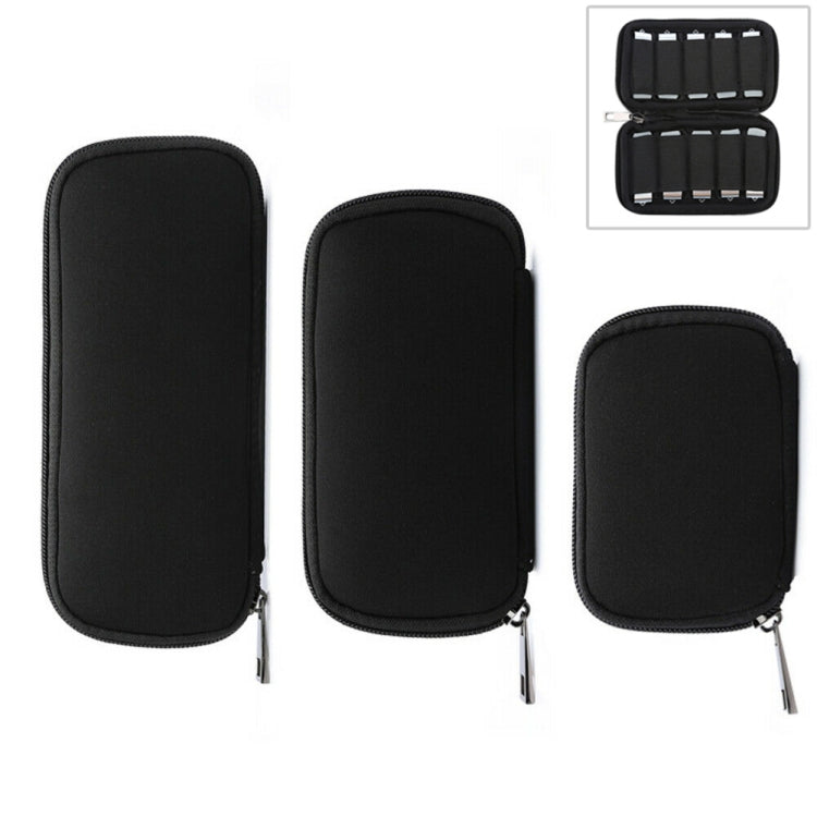 Housse de rangement 3 en 1 en néoprène pour disque U, 3 en 1
